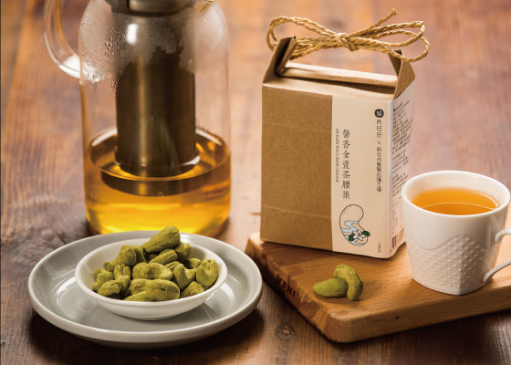 有甘田堅果系列的茶點商品，嚴選最好的天然食材
